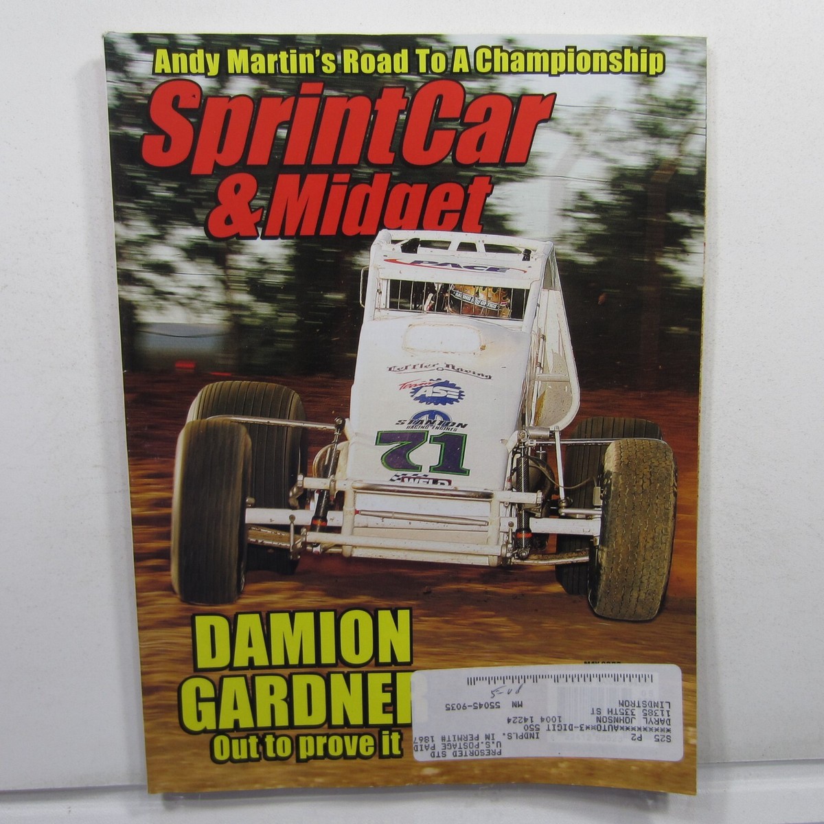 Sprint Car and Midget May 2008 Andy Martin ARDC Championship