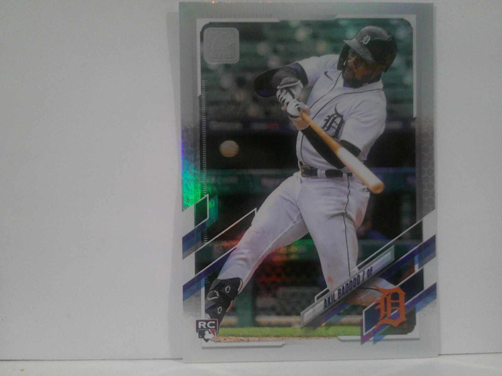 2021 Topps Update Rainbow Foil Akil Baddoo #US196 Rookie RC