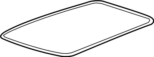 0EM Sunroof Seal Strip Self-Adhesive For VW Atlas Cross Sport Golf R32 SKODA - Picture 3 of 5