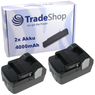 2x Akku 18V 4000mAh Li-Ion für HITACHI DH18DSL DH18DSLP4 DS18DBL DS18DSAL