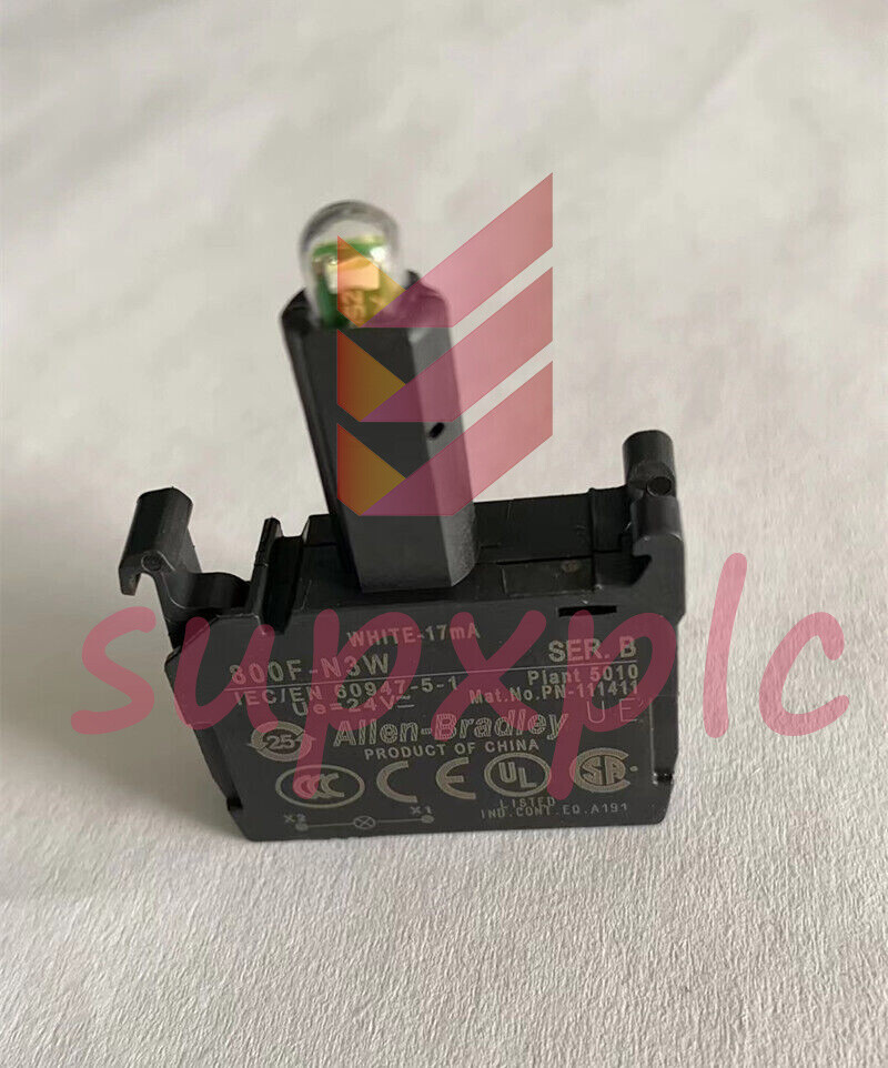 Allen Bradley 800F-X10, Contact Block, For Use With 800FM E-Stop | 800F-X10 | ET13941711 - Foto 2