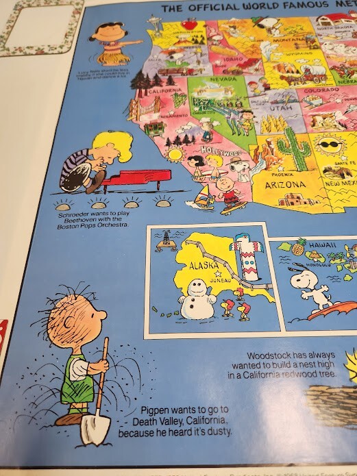 SNOOPY ＆ FRIENDS LIFE in the USA Japan Peanuts A4 & A5 Clear File Set - Snoopy & Woodstock : Life