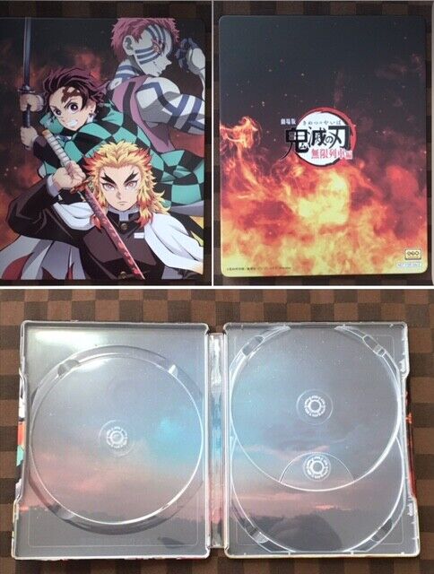 Demon Slayer Kimetsu No Yaiba Mugen Train Film Blu Ray Limited Edition  pphob