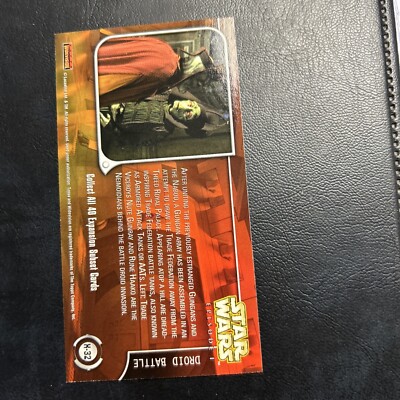 Star Wars Episode WideVision Droid Battle H-32 Trade Federation