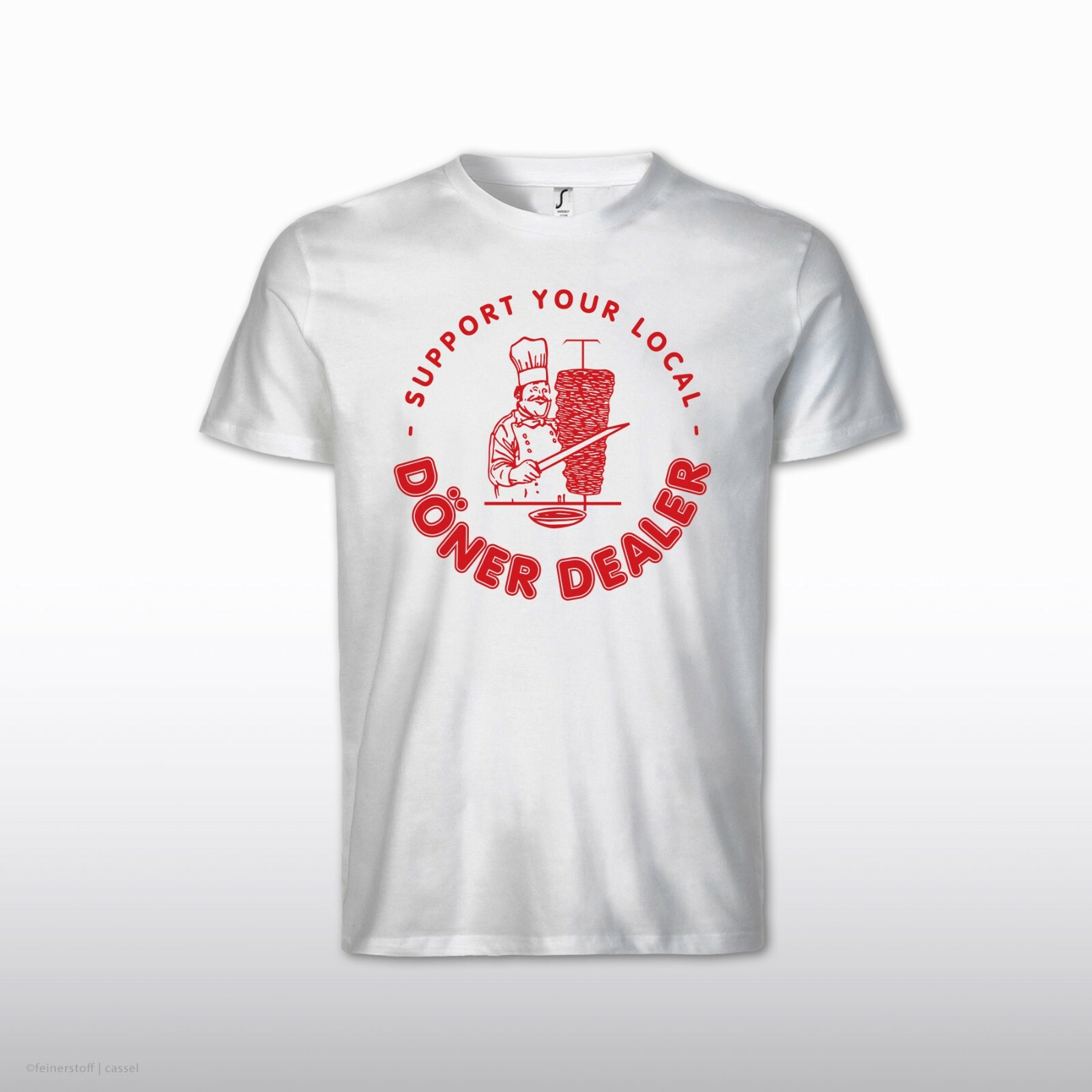 KEEN T shirt divertente DÖNER KEBAB regalo cult per giranti appassionati di pizza frase divertente