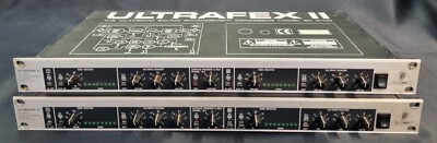 Behringer Ultrafex II Model EX3100 #51990006 + #61094206 Sound Processor