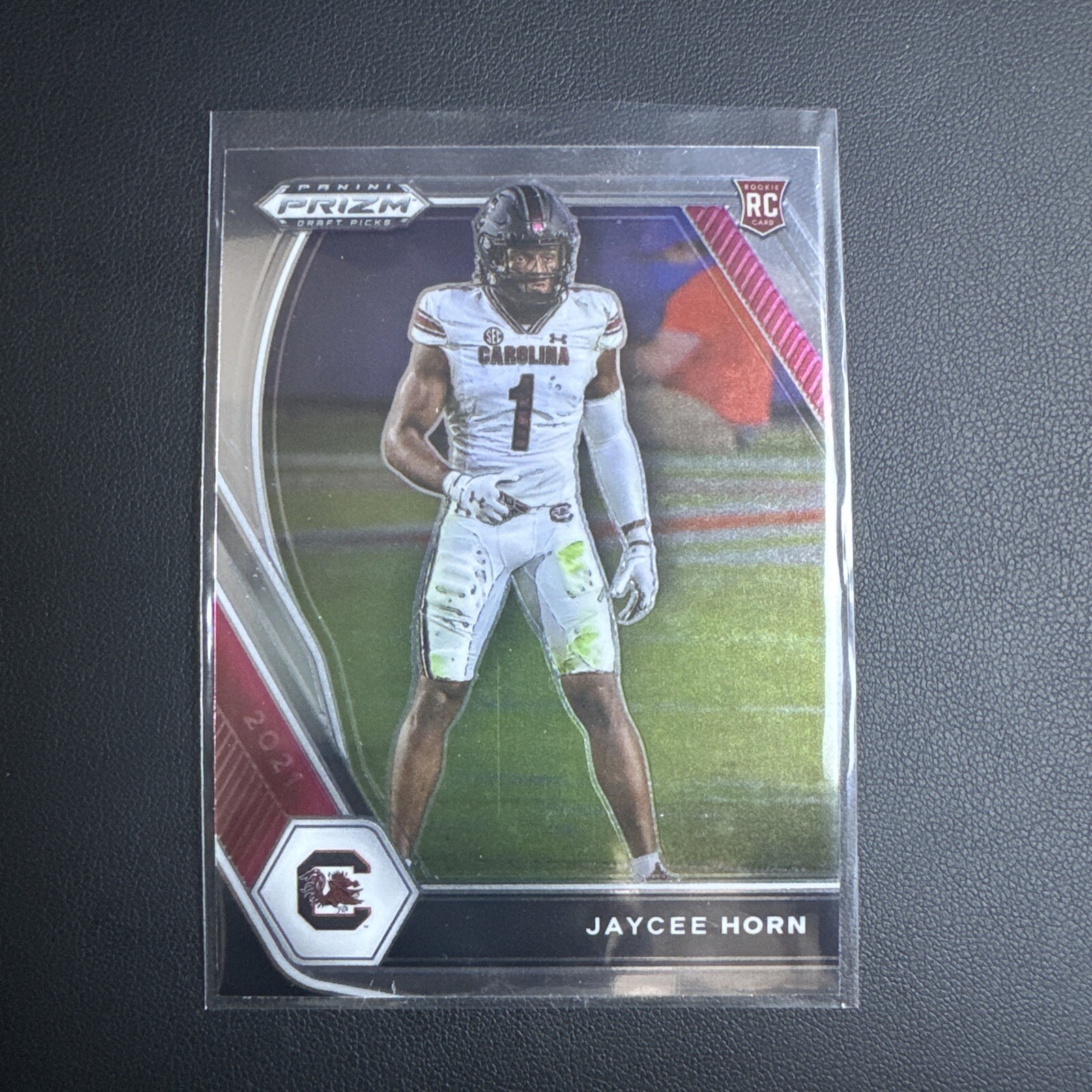 2021 Panini Prizm Draft Picks - #142 Jaycee Horn (RC)