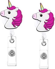 4 Unicorn Nurse, Doctor, Technician, Medical, Assistant, Hospital, Badge Buddy