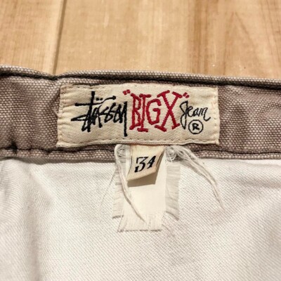 usa製 old stussy painter denim pants Vintage 1990s 90s STUSSY Big Jean Painter Pants Authentic