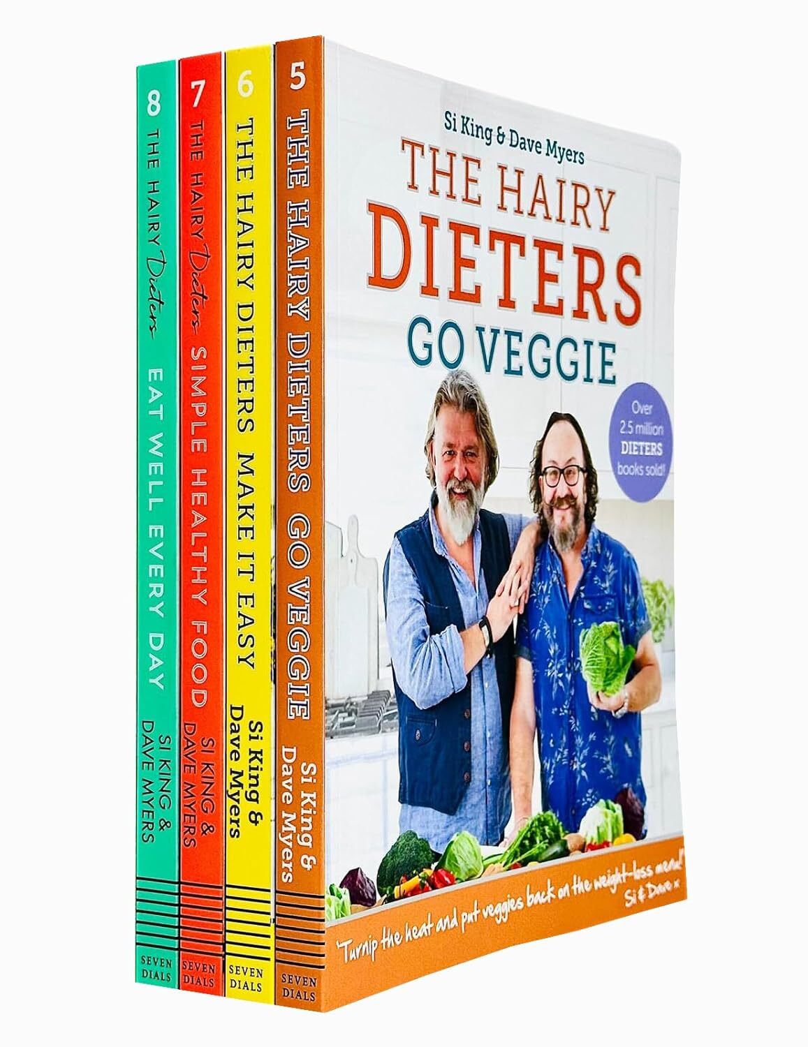 Hairy Bikers Unisex The Hairy Dieters Book 5-8 Collection 4 Books Set By - Image 4