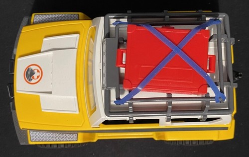 Playmobil 9128 - Mountain Rescue Truck (Complete) - Picture 9 of 11