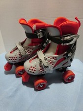 Roller Derby Trac Star Quick Fit Energy-Flex Kids Skates Size 12-2 Adjustable