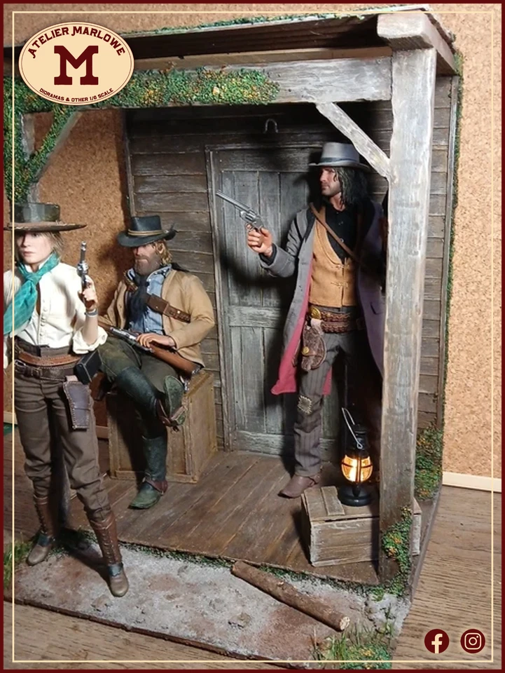 Diorama 1/6 scale western wood - Photo 3/4