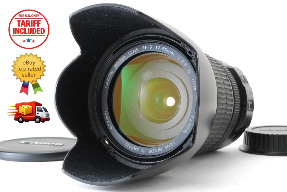 Preços baixos em Lentes de câmera Canon 17-55mm | eBay