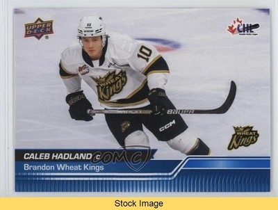 2023-24 Upper Deck CHL Blue Caleb Hadland #267 READ 0sd5