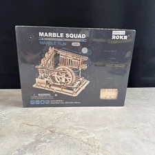 ROKR Robotime Marble Squad Marble Run LG502 Wooden Puzzle - factory sealed! Bt34