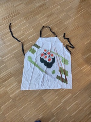 Abakuhaus Schürze Küche Sushi Maki Wasabi Kochschürze