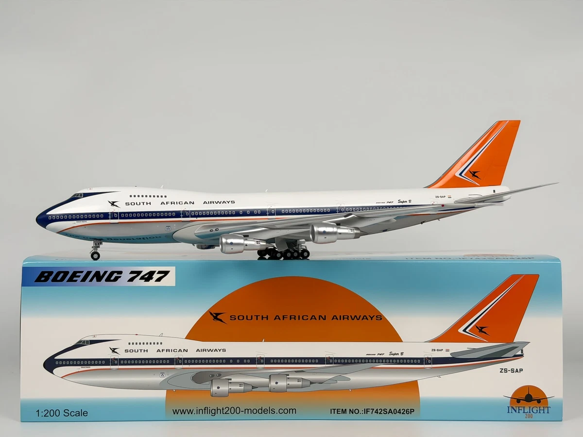 25+ InFlight 200 Boeing 747 1:200 Scale Contemporary Diecast