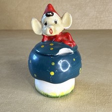 Rare Vintage Davar Gnome or Elf Sitting On A ...