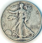1938 d Walking Liberty Half Dollar XF - Original no Problems Coin