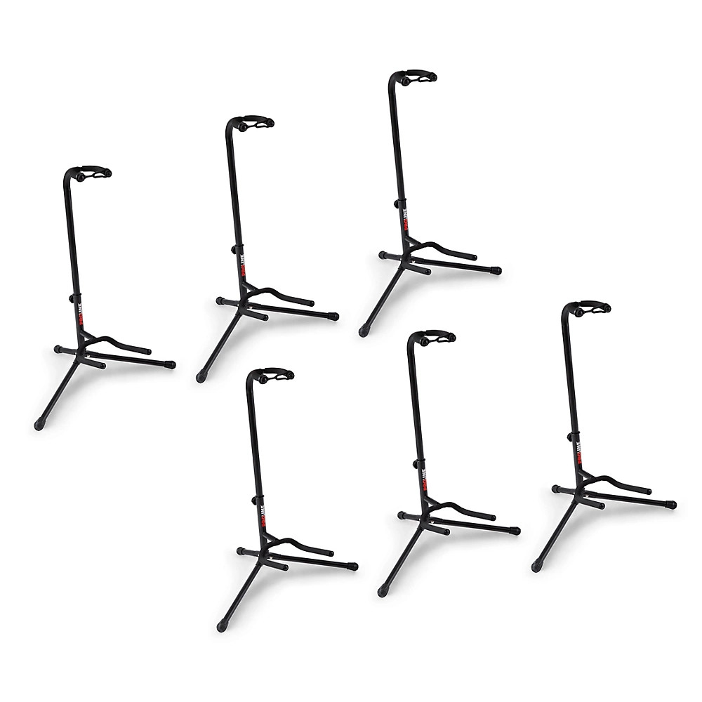 Proline GS2 Tubular Guitar Stand for Acoustic - Electric Guitars 6-Pack 28890₽