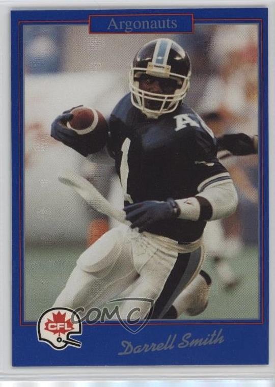 1991 Jogo CFL Darrell Smith #206 1b9b