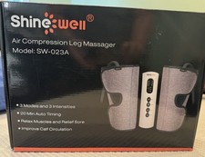 NWOT ShineWell SW-023A Air Compression Leg/Calf Circulation Massager