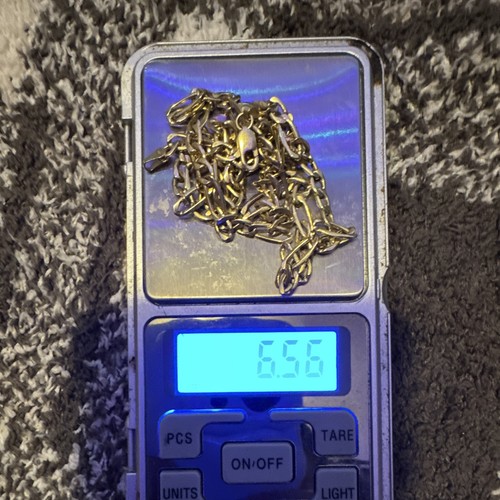14K Solid Gold Chain 24-inch Pre-owned