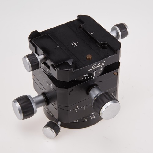 Linhof 3D Micro Getriebe Nivellierpfanne und Neigekopf EX+++ - Bild 2 von 13