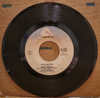 Gino Vannelli - Living Inside Myself / Stay With Me - 45rpm Arista 7'' Vinyl