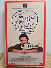 The Man Who Loved Women Betamax Tape Burt Reynolds Julie Andrews RCA Beta