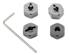 STRC Gun Metal Aluminum Wheel Hex Adapters ST365414GM