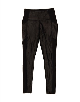 Athleta Damen Leggings UK 6 XS schwarz CS05