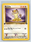 Meowth 56/64 Common Jungle Pokemon 1st Edition MP