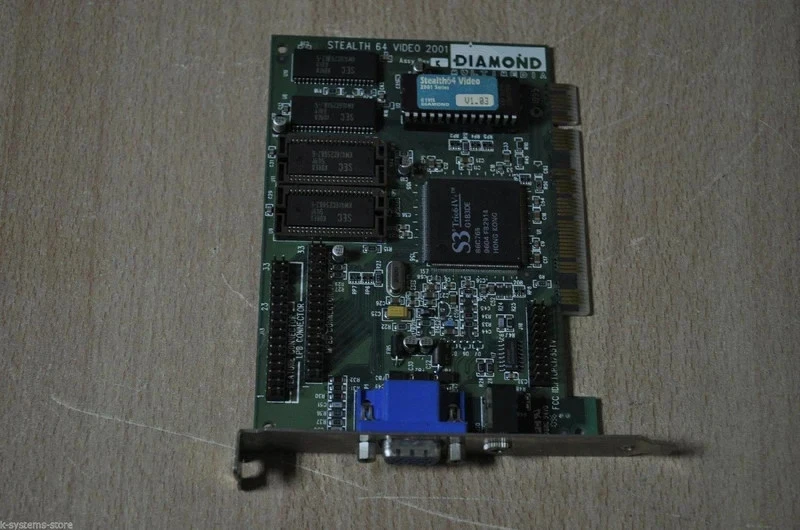 FTUPCI765TV diamond multimedia systems pci vga S3 TRIO64V+ 2MB ram - Image 2 of 4