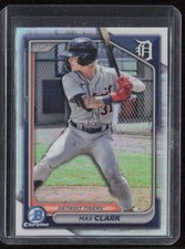 2024 Bowman Chrome #BDC-104 Max Clark Refractor