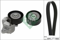 Keilrippenriemensatz FÜR Opel Zafira Tourer C (P12) - Schaeffler INA 529 0349 10