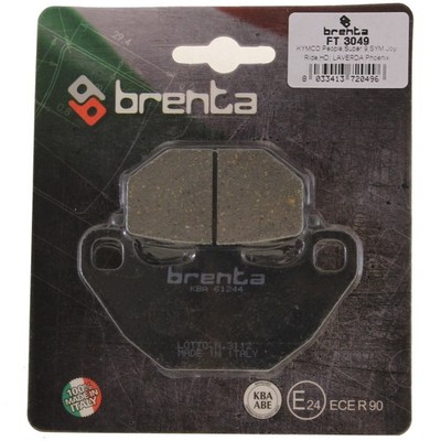 Brenta Bremsbeläge 3049 organisch hinten für SYM HD Joyride 125 150 200 / GT 500