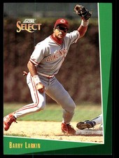 Barry Larkin 1993 Select #23 Cincinnati Reds MLB READ FREE SHIPPING AutographDen