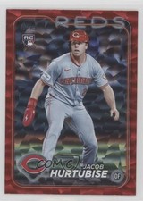 2024 Topps Update Red Crackle Foilboard 55/199 Jacob Hurtubise #US165 0xi8