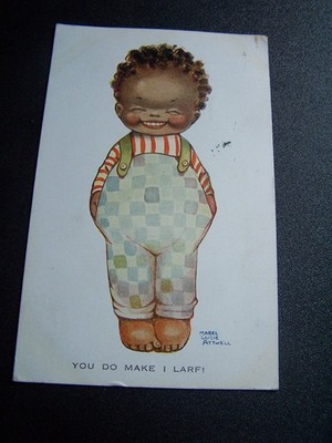 Mabel Lucie Attwell Vintage Postkarte You Do Make I Larf 1925