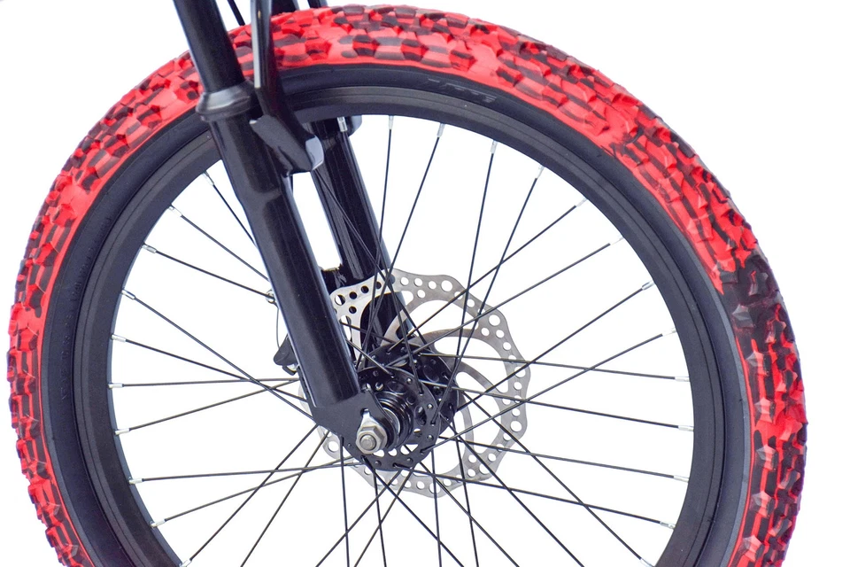 WYNN Mountainbike 20 Zoll KMB1.0 schwarz-rot 7 Gänge - Bild 4 von 4