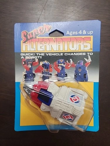 1986 TOMY Super Alternators Robot SHUTTLECRAFT Moc Sealed; Transformers Gobot KO