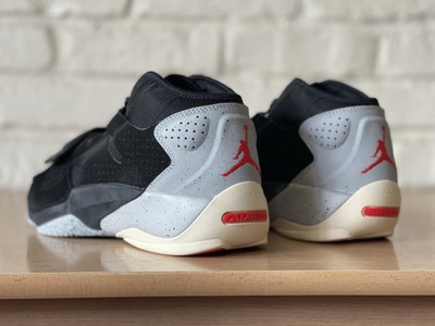 Nike Air Jordan Zion 2 Black Cement Smoke Grey Siren Red DO9161