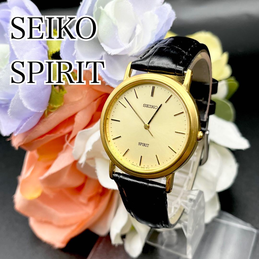 SEIKO SPIRIT C02 wristwatch with new operating belt
