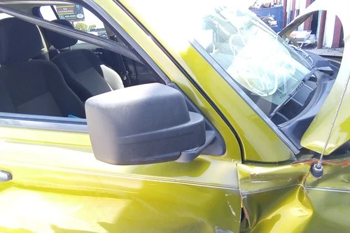 07-17 Jeep Patriot RH Passenger Side View Door Mirror Manual OEM LKQ