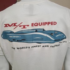 Vintage BONNEVILLE Race T-shirt MICKEY THOMPSON SPEED EQUIPMENT CHALLENGER I.