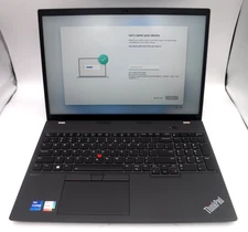 Lenovo ThinkPad T16 Gen 1 i7-1260P 4.0GHz 16GB RAM 16 in 512GB NVMe Win 11 Pro
