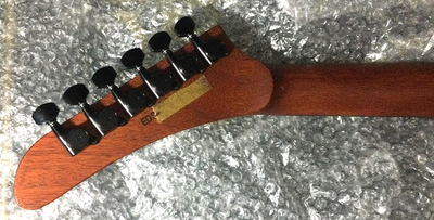 Edwards Explorer Mod Natural Brown Seymour Duncan ESP Mahogany