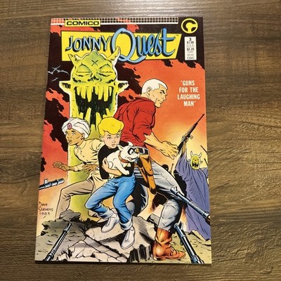 Johnny Quest #3 (1986) Dan Stevens Cover Comico FN/VF